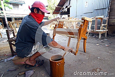 Furniture handicraft