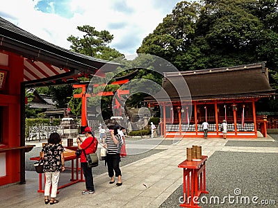 Fushimi Inari taisha shrine in Kyoto, Japan