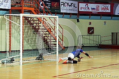 Futsal goalkeeper