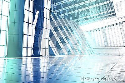 Futuristic Building Abstract Wallpaper Background