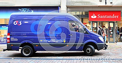 G4S security van