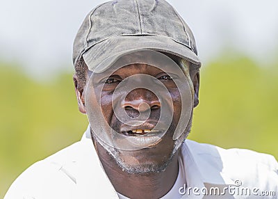 Gambian man portrait