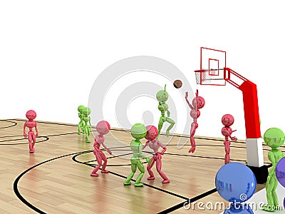Game time. Privacy-attack in basketball. №3
