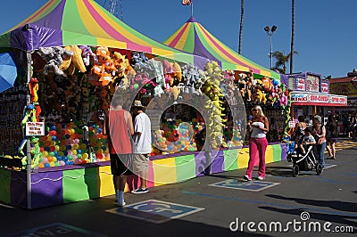 Games at the Fair or Carnival