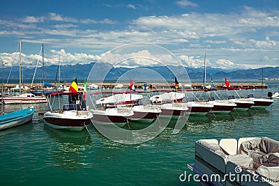 Garda Lake boats