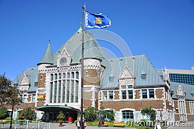 Gare du Palais, Quebec City Train Station, Canada