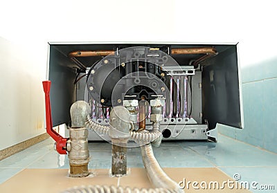 Gas boiler home maintenance