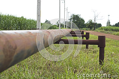 Gas pipe line