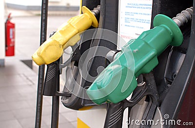 Gas Station Pump Nozzle