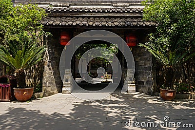 Gate of ancient house