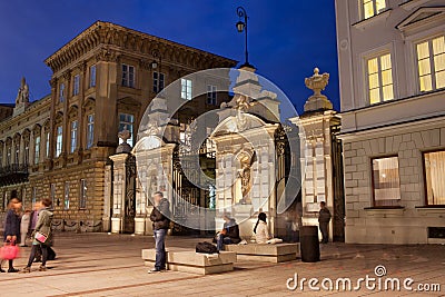 Gate to the University of Warsaw