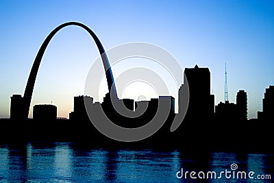 Gateway Arch St. Louis Missouri Skyline