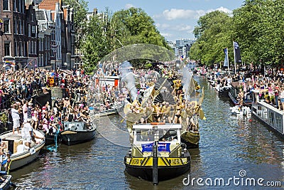 Gay Pride Amsterdam August 2013