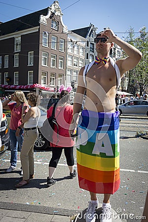 Gay Pride Amsterdam August 2013