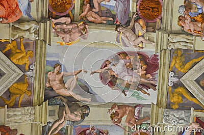 Genesis - sistine chapel, michelangelo buonaroti