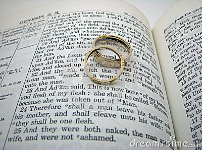 Genesis Wedding Vow and Rings