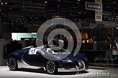 Geneva Motor Show 2011 – Bugatti Grand Sport