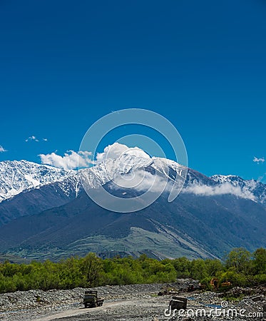 Georgia mountains landscape