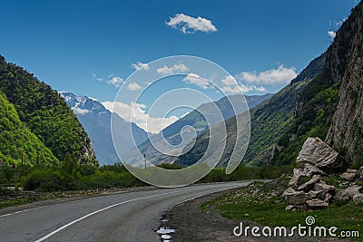 Georgia mountains landscape