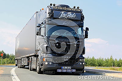 German Scania Show Truck Ghost Rider