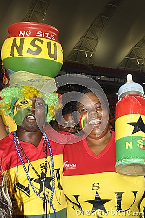 Ghana supporters