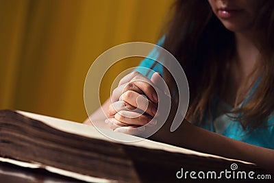 Girl Praying