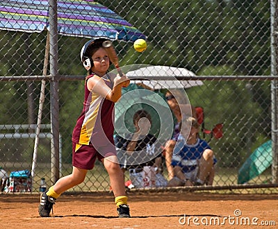 Girl s Softball Making a Hit