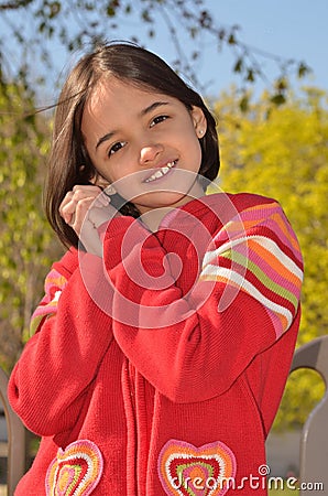 Girl with Sweet Smile