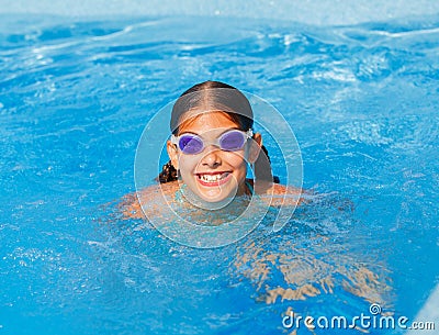 Girl underwater