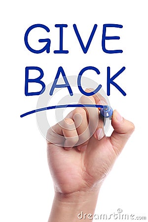 Give back