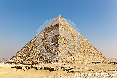 Giza Menkaure pyramids, Egypt (stadium)