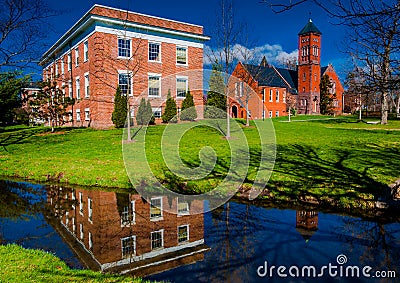 Gladfelter Hall, on the campus of Gettysburg College, PA