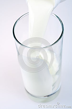 Glass of milk