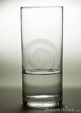 Glass of water