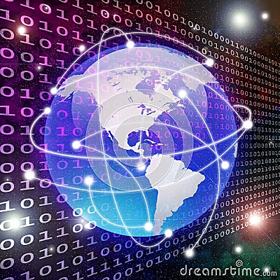 Global connection and data transfer