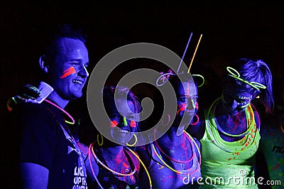 Glow Run Port Elizabeth 2014 South Africa