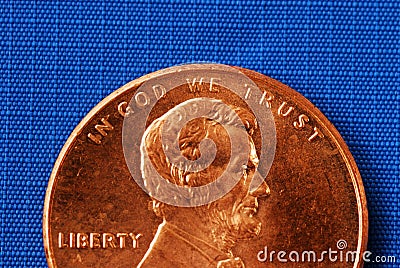 In God We Trust from the penny