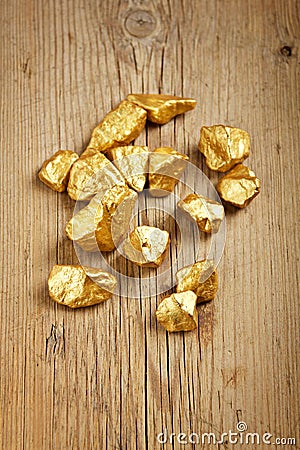 Gold nuggets