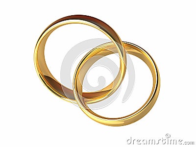 wedding rings togther