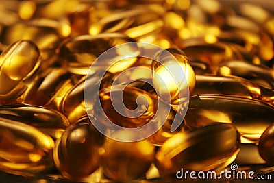 Golden Fish Oil Capsules