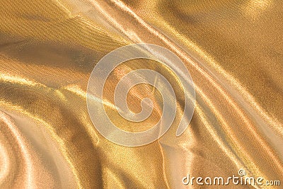 Golden satin texture