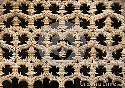 Gothic architecture pattern detail