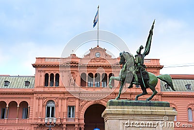 Government house in buenos aires, argentina