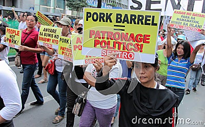 Graft and corruption protest in Manila, Philippines