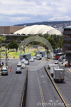 Gran Colombia Avenue in Quito, Ecuador
