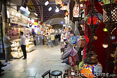 Grand bazaar in istanbul