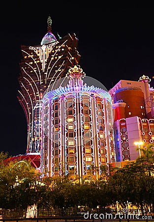 Grand Lisboa Casino in Macau, China