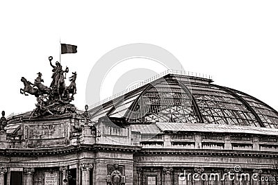 Grand Palais Exhibit Hall Museum in Paris France