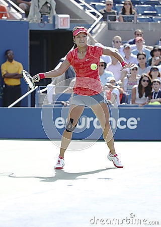 Grand Slam champion Na Li at US Open 2013