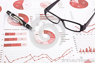 Graphs, charts, data analysis and summarizing report